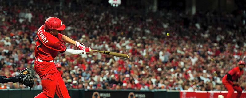 Reds’ Sal Stewart makes sure first game after Eugenio Suarez hits IL doesn’t ‘suck’