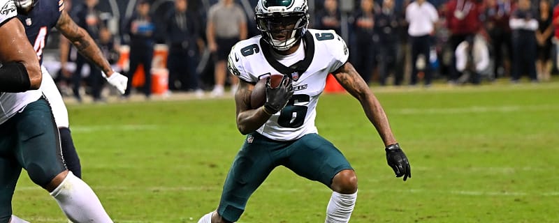 Eagles WR DeVonta Smith’s encouraging injury update comes with catch before Week 6