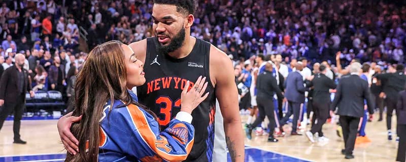 Knicks’ Karl-Anthony Towns wants New York to thank Jordyn Woods’ good luck charm for NBA title