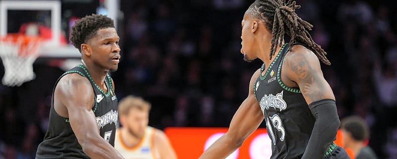 Timberwolves’ Anthony Edwards doesn’t like playing fast, but he has no choice with Ayo Dosunmu