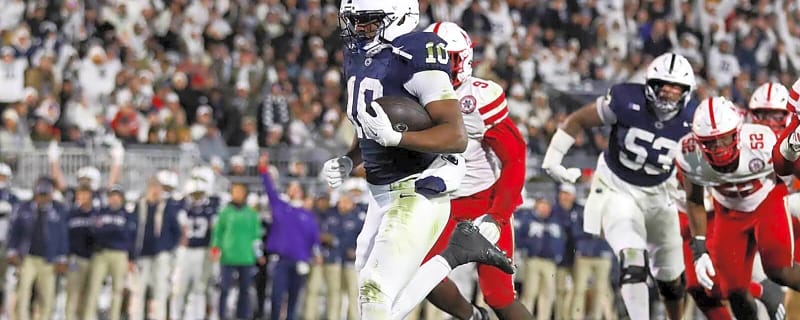 Penn State RB Nicholas Singleton ties Saquon Barkley’s record in Nebraska win