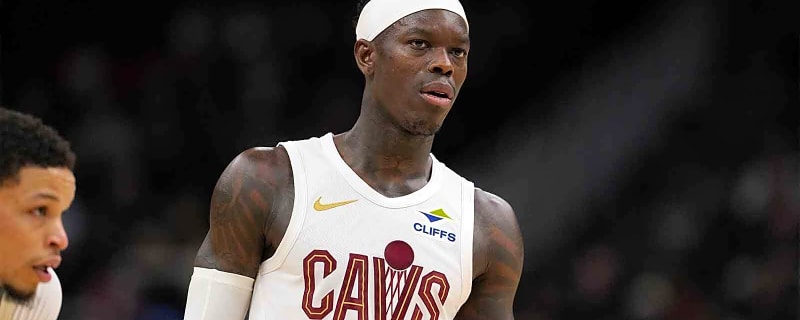 Cavs’ Donovan Mitchell hilariously demands a Dennis Schroder foul mid-interview