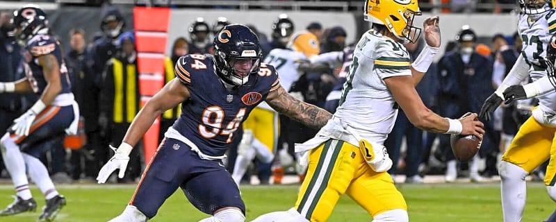 Bears already weak pass rush takes a hit with Austin Booker injury update