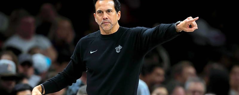 Erik Spoelstra highlights rookie ‘boost’ that snapped Heat’s skid vs. Nets