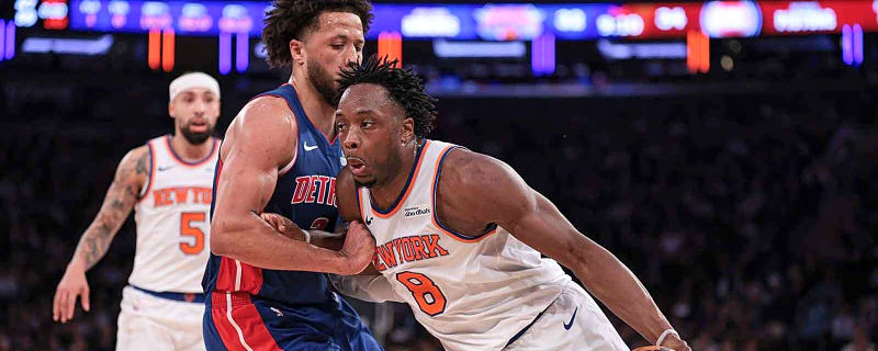 OG Anunoby’s dunk attempt in Knicks-Pistons results in ultra-rare NBA moment