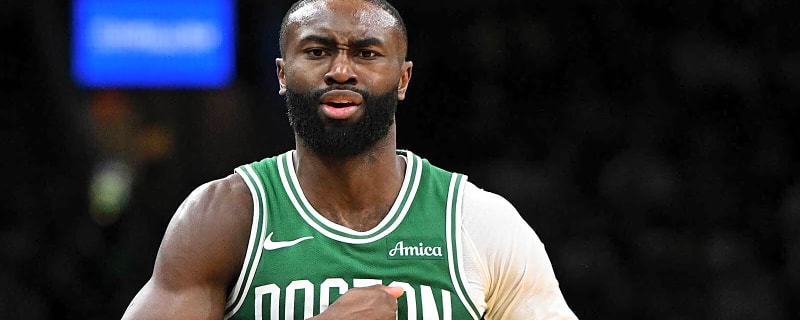 Jaylen Brown specifically calls out LeBron James for always flopping