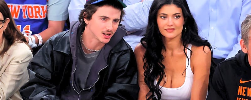 Knicks superfan Timothée Chalamet’s giddy reaction to Kylie Jenner’s Game 2 arrival is the best thing you’ll see today