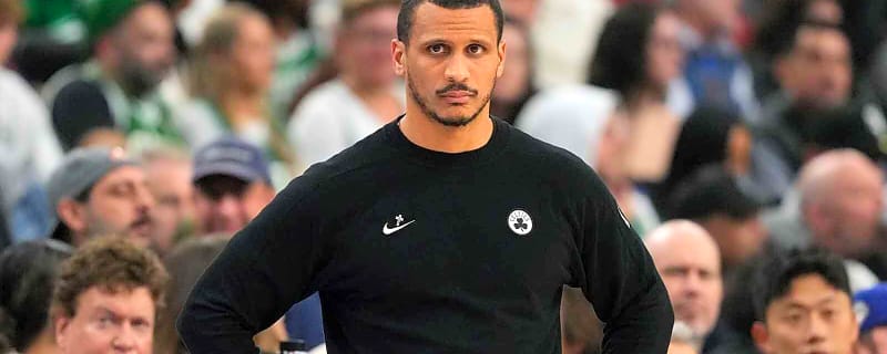 Celtics’ Joe Mazzulla’s priceless reaction to Pat Riley’s ‘kicking some Boston a**’ quote