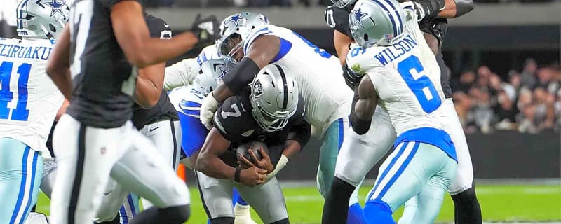 Raiders most to blame for blowout loss to Cowboys on Monday Night Football
