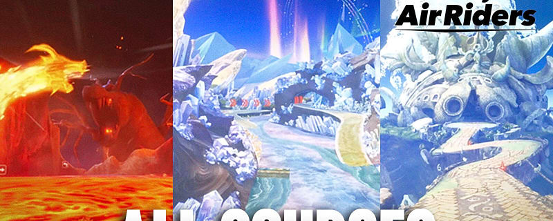 How to Unlock all Courses in Kirby Air Riders