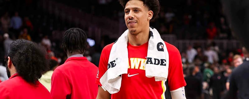 Hawks’ Jalen Johnson sets the world on fire with full-speed dunk