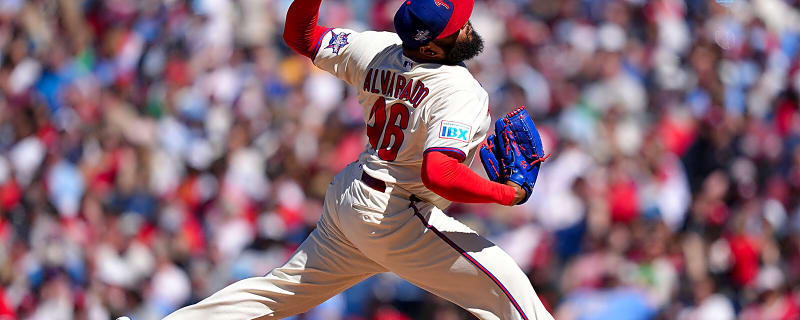 Phillies pitcher Jose Alvarado injury takes Cubs series from bad to worse