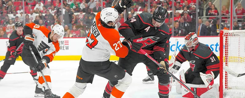 Flyers loses key forward for Hurricanes series with lower-body injury