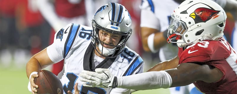Panthers’ Dave Canales reveals when mysterious Haynes King injury happened vs. Cardinals