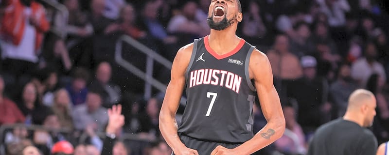 How Rockets’ Kevin Durant made NBA history with 40-point game vs. Magic