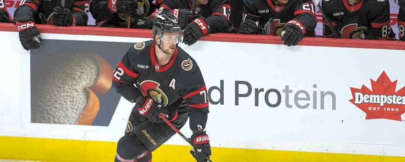 Senators’ Thomas Chabot’s 5-word power play message after Hurricanes loss
