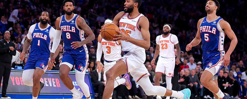 Jalen Brunson gushes over Mikal Bridges after Game 1 win vs. 76ers