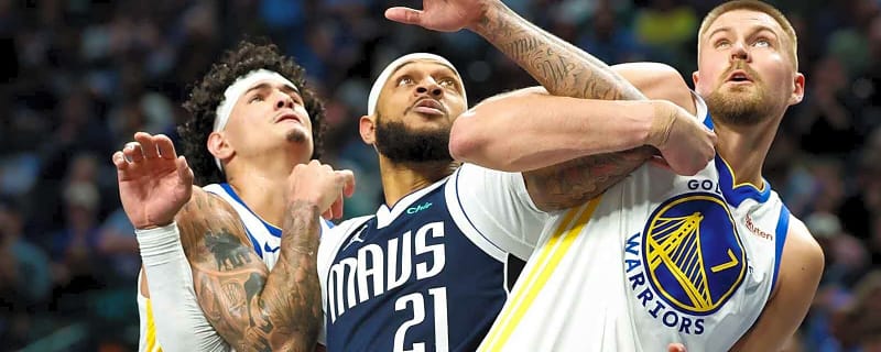 Mavericks’ Daniel Gafford exits clash vs. Warriors with shoulder injury