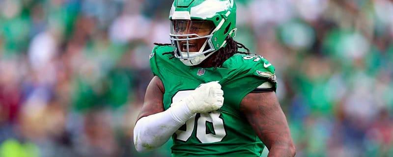 Eagles’ Jalen Carter pops up on Week 18 injury report with hip issue