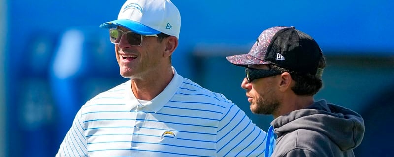 Chargers’ Jim Harbaugh can’t stop gushing about Mike McDaniel hire, Justin Herbert pairing