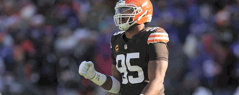 Myles Garrett reveals how he landed No. 95 with Rams from Poona Ford