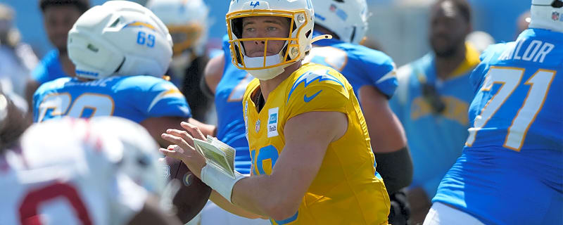 Chargers’ Justin Herbert is ‘ready to rock,’ Jim Harbaugh says
