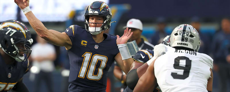 Chargers’ Justin Herbert officially questionable for Eagles clash