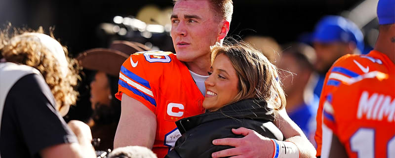 Broncos QB Bo Nix’s wife Izzy reveals get-well wishes after season-ending injury
