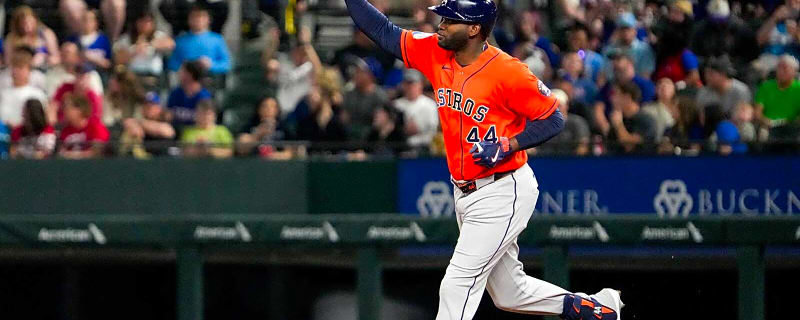 Astros Yordan Alvarez has a place on Globe Life Field HR leaderboard that will stun you
