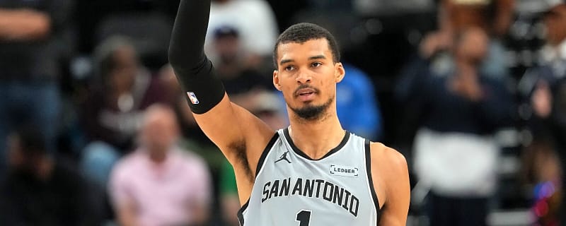 Spurs star Victor Wembanyama’s 60-win mic drop after reaching 50 wins