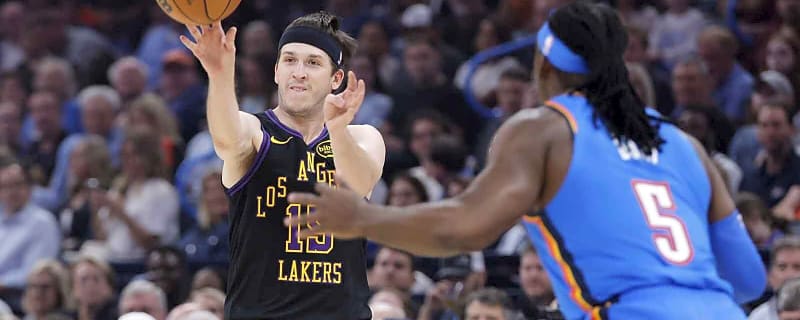 Lakers’ JJ Redick discusses apparent Austin Reaves injury after drubbing by Thunder