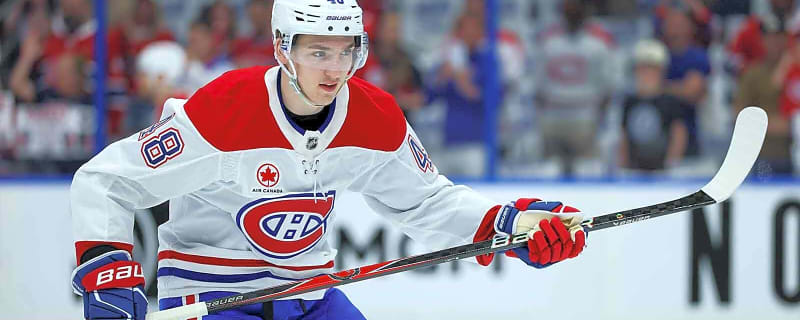 Canadiens’ Lane Hutson points finger at himself for Game 1 loss to Sabres