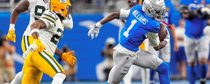 Lions’ Jameson Williams makes tough admission after loss to Packers