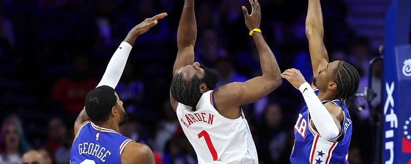 Clippers’ James Harden welcomes Paul George back by scoring 28,000th point over 76ers star
