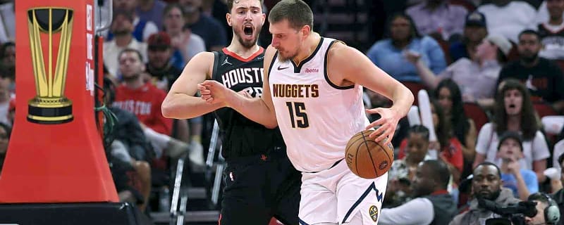 Nuggets’ Nikola Jokic posterizes Alperen Sengun and Jabari Smith Jr. with surprise slam