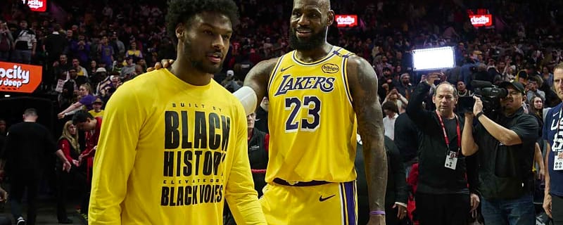 Lakers’ LeBron James shares hearfelt reaction to seeing Bronny ‘live out his dream’