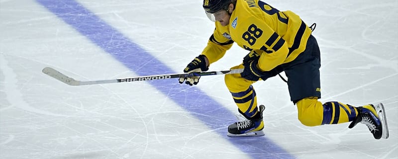 Sweden’s William Nylander gets green light for Olympic opener vs. Italy