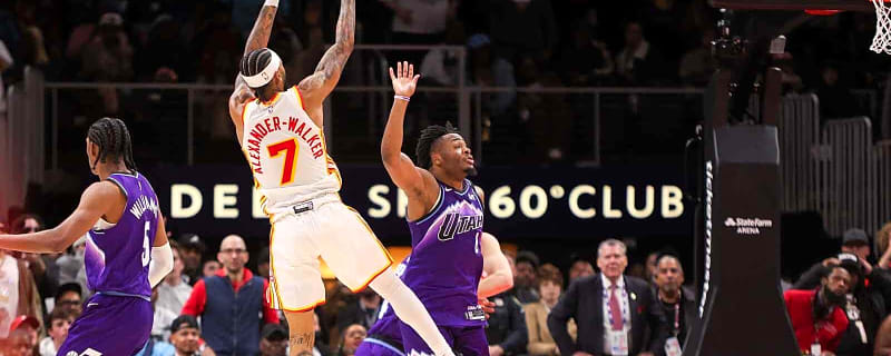 Hawks’ Nickeil Alexander-Walker gives heartfelt reflection after sinking Jazz with game-winner