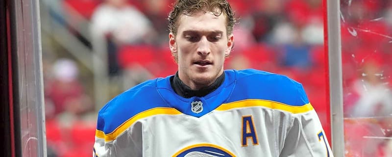 Sabres’ Tage Thompson finally has a powerplay goal, but it was not traditional