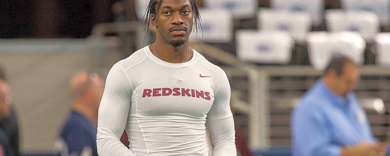 Commanders flex Robert Griffin III playing football again