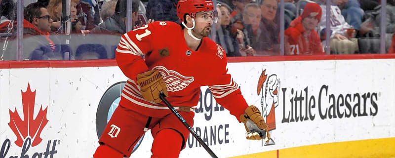 Red Wings’ Dylan Larkin builds hype for historic playoff moment