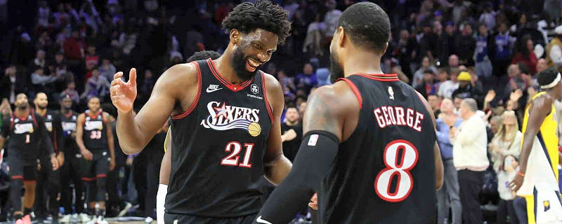 76ers star Joel Embiid’s 39 point performance gets perfect capstone from Tyrese Maxey