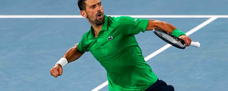 Novak Djokovic breaks Roger Federer Australian Open record after Jakub Mensik’s stunning withdrawal