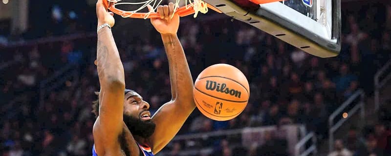 Knicks’ Mitchell Robinson ruled out of Game 2 vs. 76ers