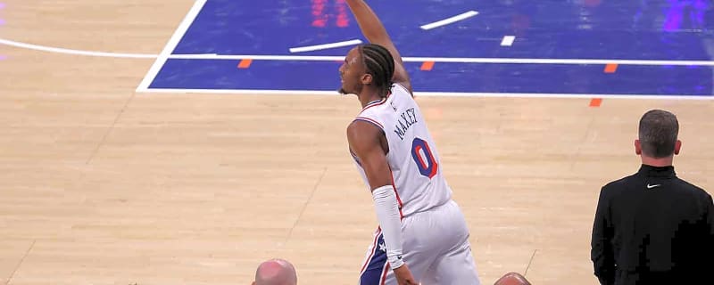 76ers’ Tyrese Maxey shows no rust with masterful 30-point performance vs. Knicks