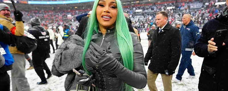 Not even a blizzard could stop Cardi B from being fired up for Patriots’ Super Bowl berth