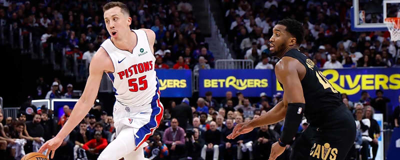 Duncan Robinson flexes Pistons’ ‘disruptive’ effort on James Harden, Donovan Mitchell
