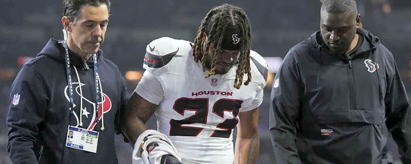 Texans rookie safety questionable to return with MNF knee injury