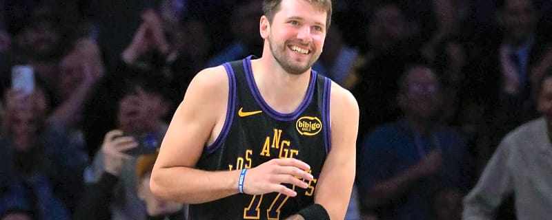 Lakers’ Luka Doncic jokes that he hurt himself on rare dunk that passes Austin Reaves