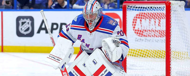 Rangers sign promising young goalie to 2-year contract extension